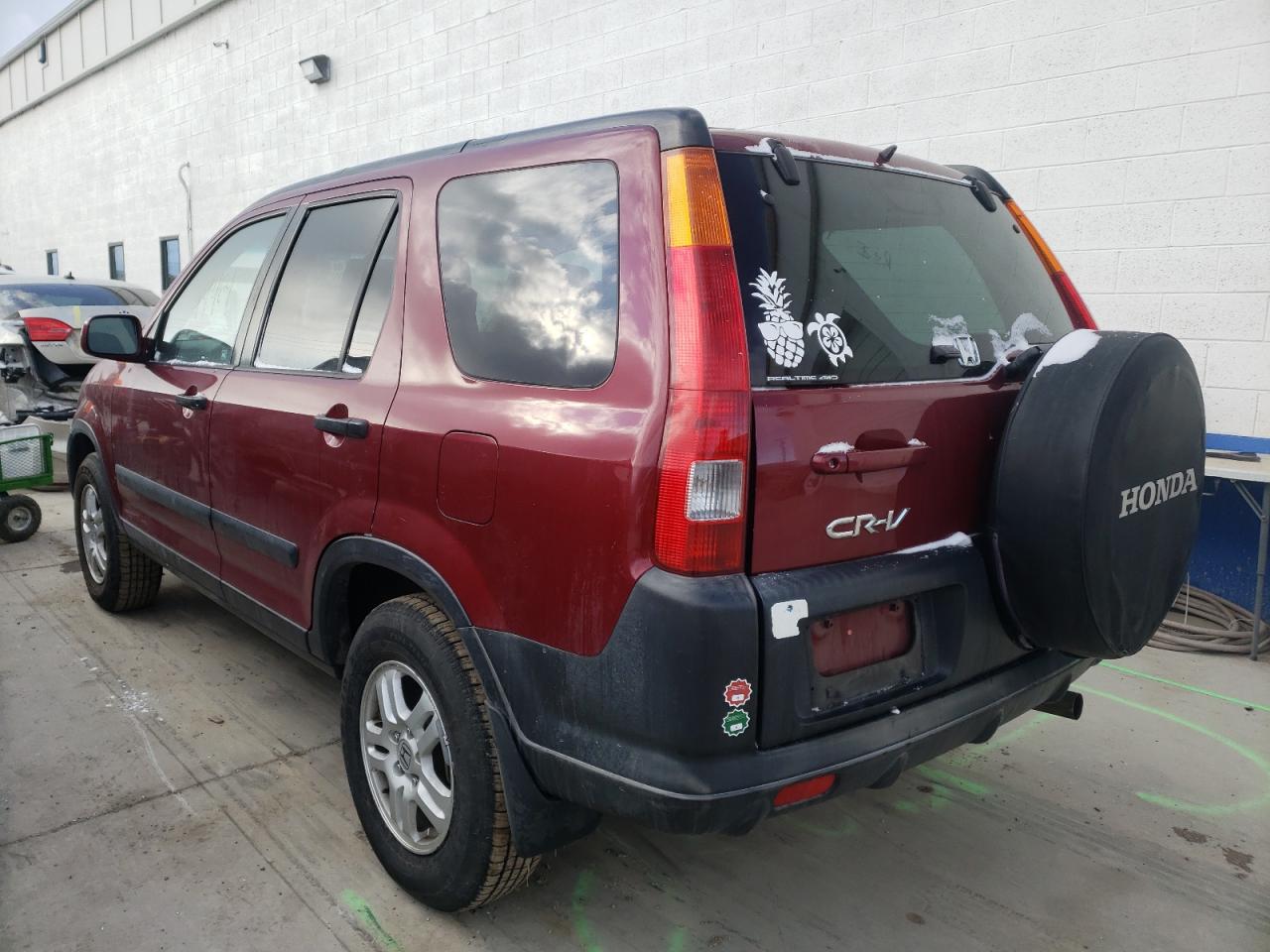 Photo 3 from auction – 2002 HONDA CR-V EX with VIN JHLRD788X2C070947