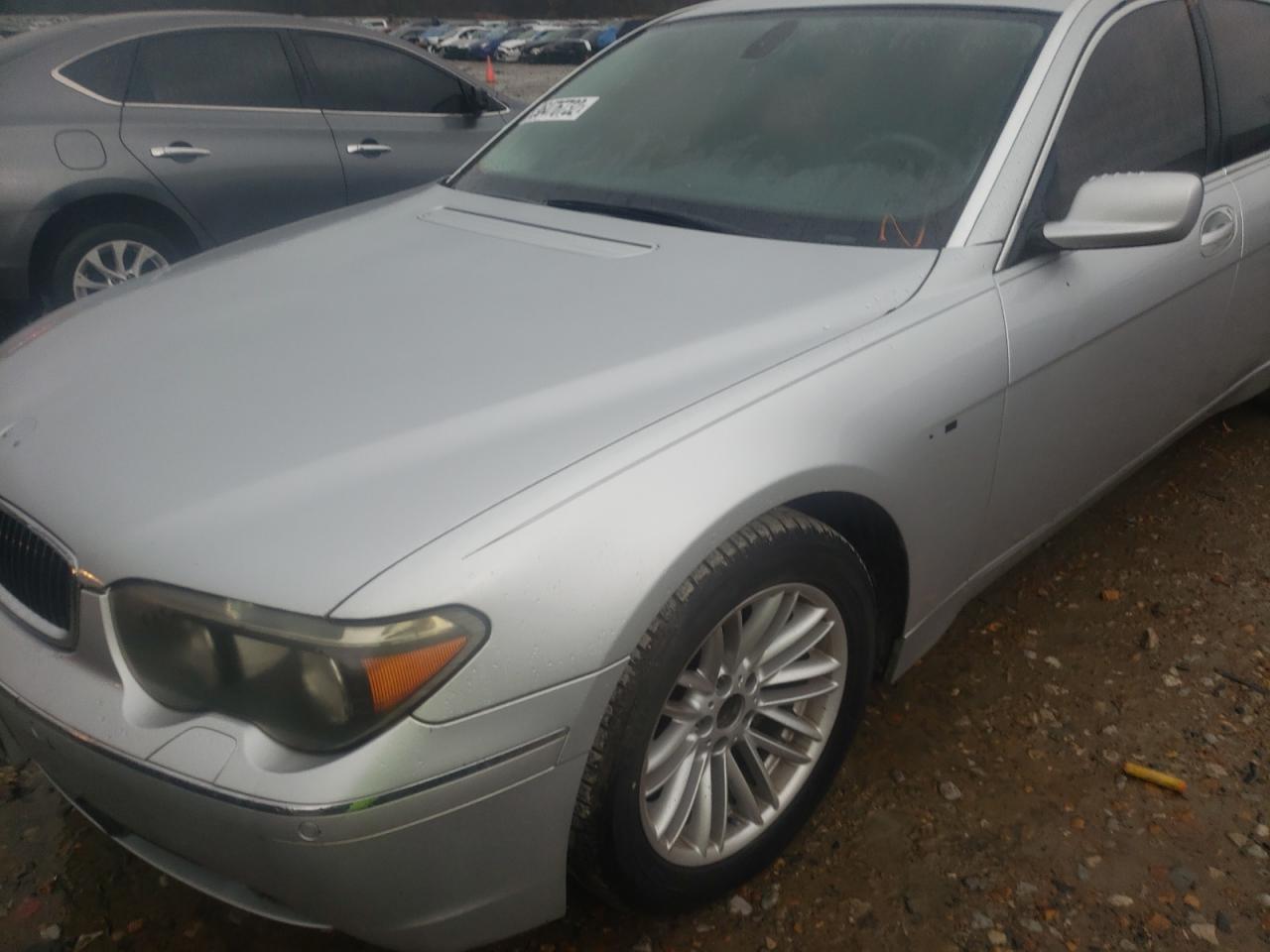 Photo 9 from auction – 2004 BMW 745 LI with VIN WBAGN63554DS54440
