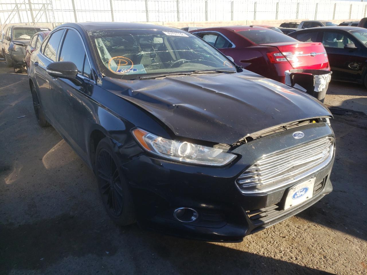 FORD FUSION SE 2014 with VIN 3FA6P0HD5ER227288 - Photo from auction