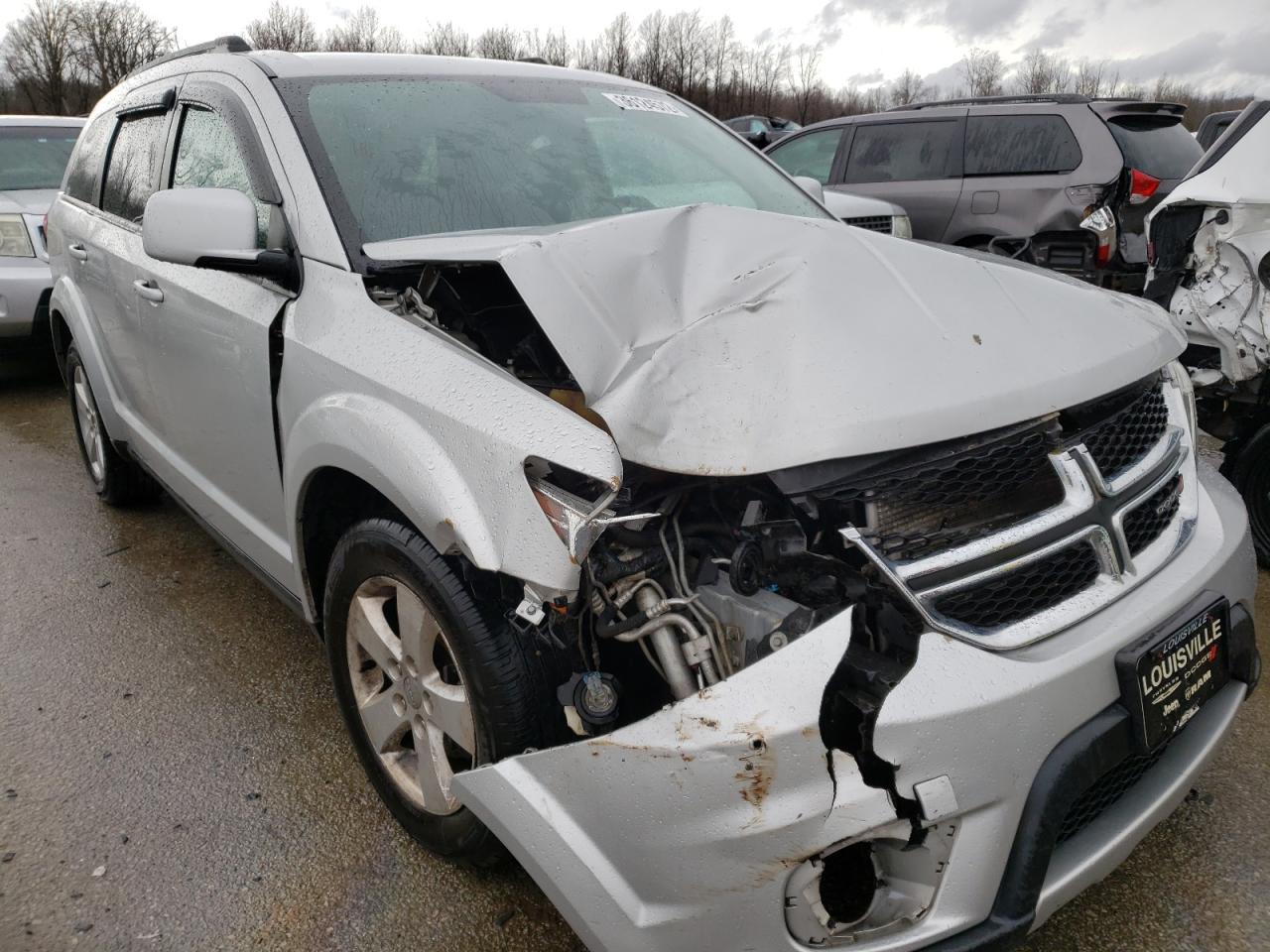 DODGE JOURNEY SX 2012 with VIN 3C4PDDBG7CT246202 - Photo from auction