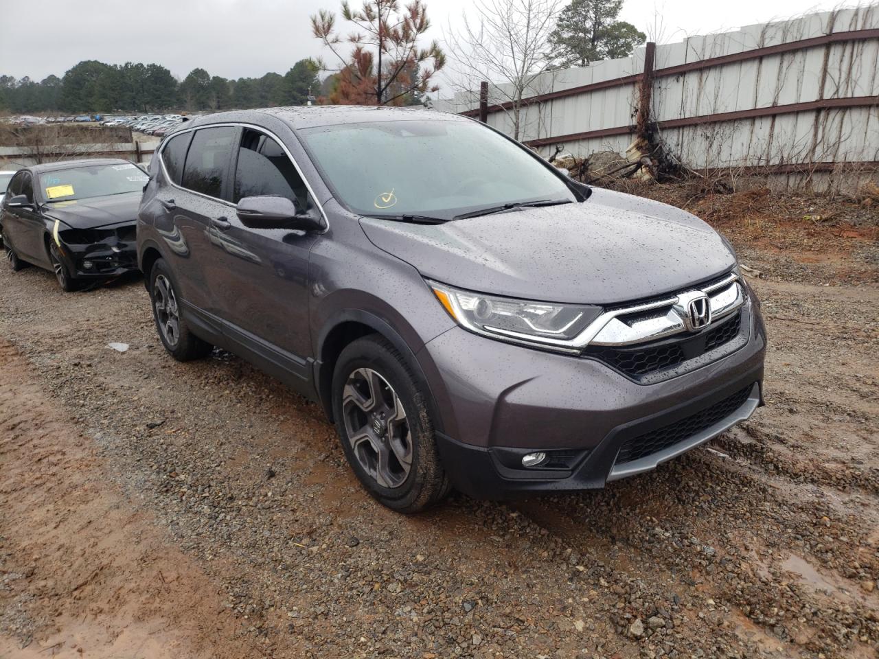 HONDA CR-V EX 2017 with VIN 7FARW1H54HE011905 - Photo from auction