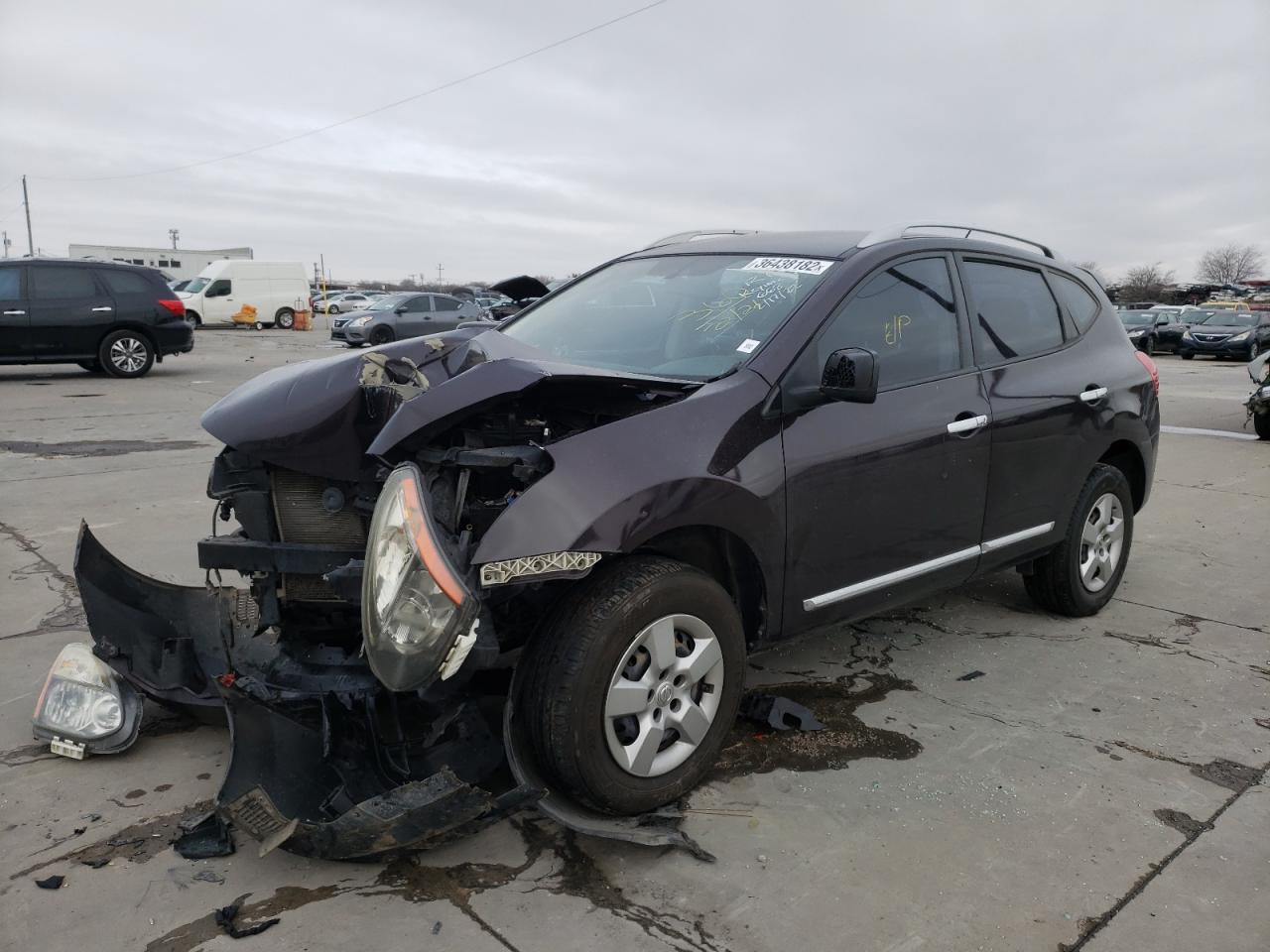 Photo 2 from auction – 2014 NISSAN ROGUE SELE with VIN JN8AS5MT7EW624371