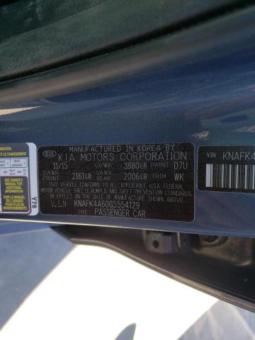 Photo 10 from auction – 2016 KIA FORTE LX with VIN KNAFK4A60G5554129