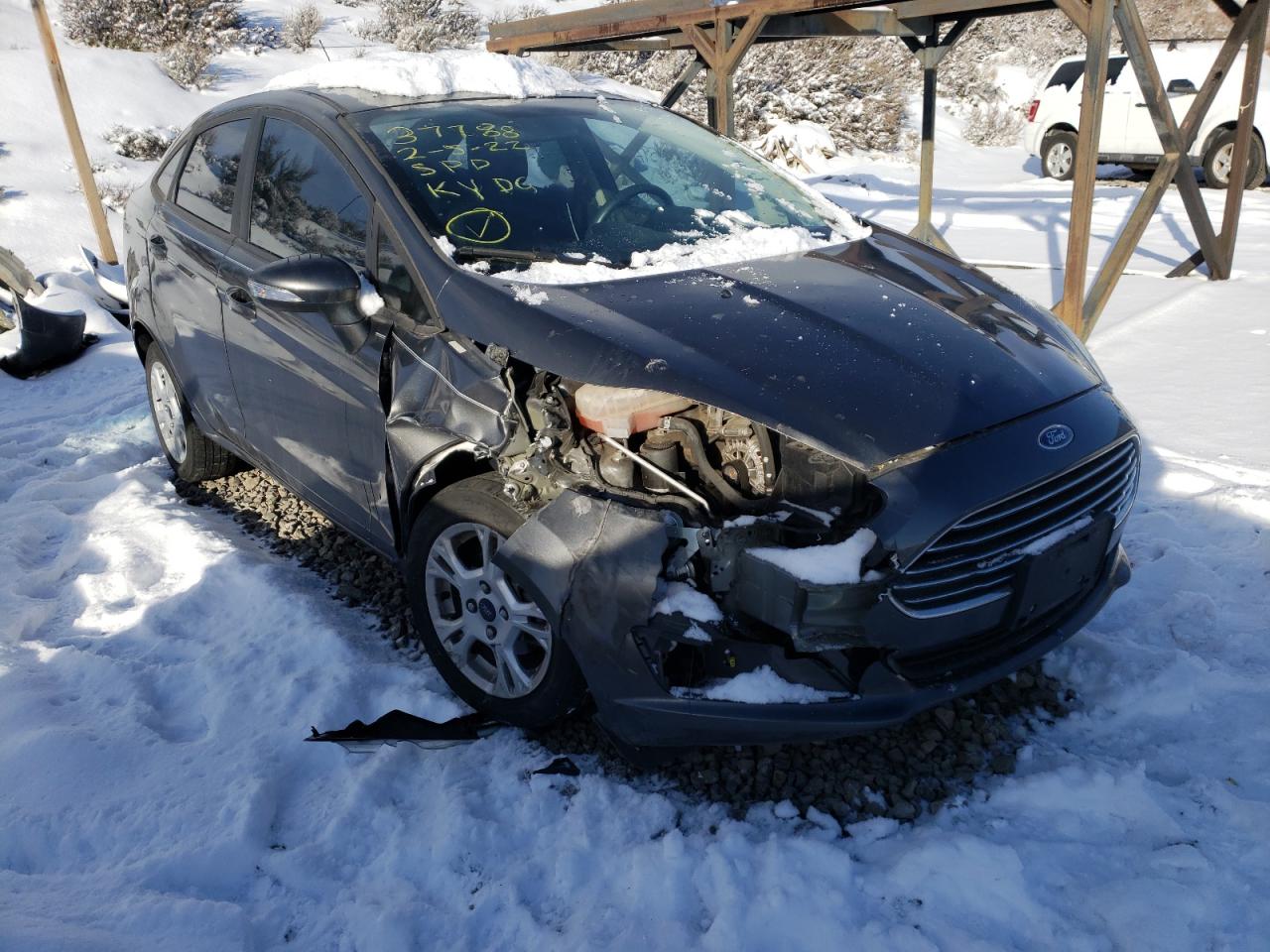 FORD FIESTA SE 2016 with VIN 3FADP4BJ8GM167682 - Photo from auction