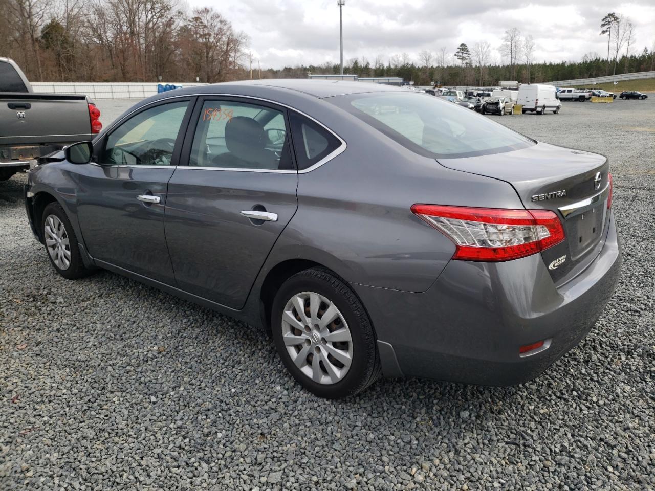 Photo 3 from auction – 2015 NISSAN SENTRA S with VIN 3N1AB7AP2FY381581