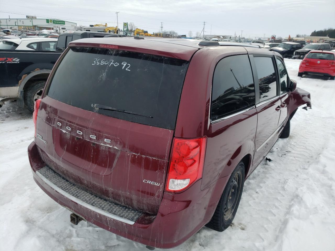 Photo 4 from auction – 2017 DODGE GRAND CARA with VIN 2C4RDGDG2HR878381