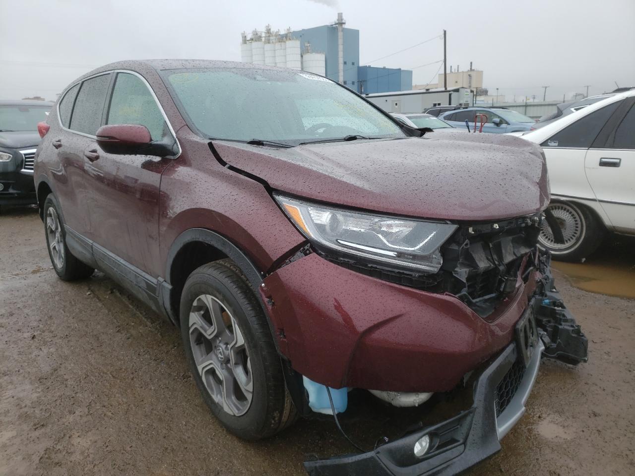 HONDA CR-V EXL 2019 with VIN 7FARW2H87KE009279 - Photo from auction
