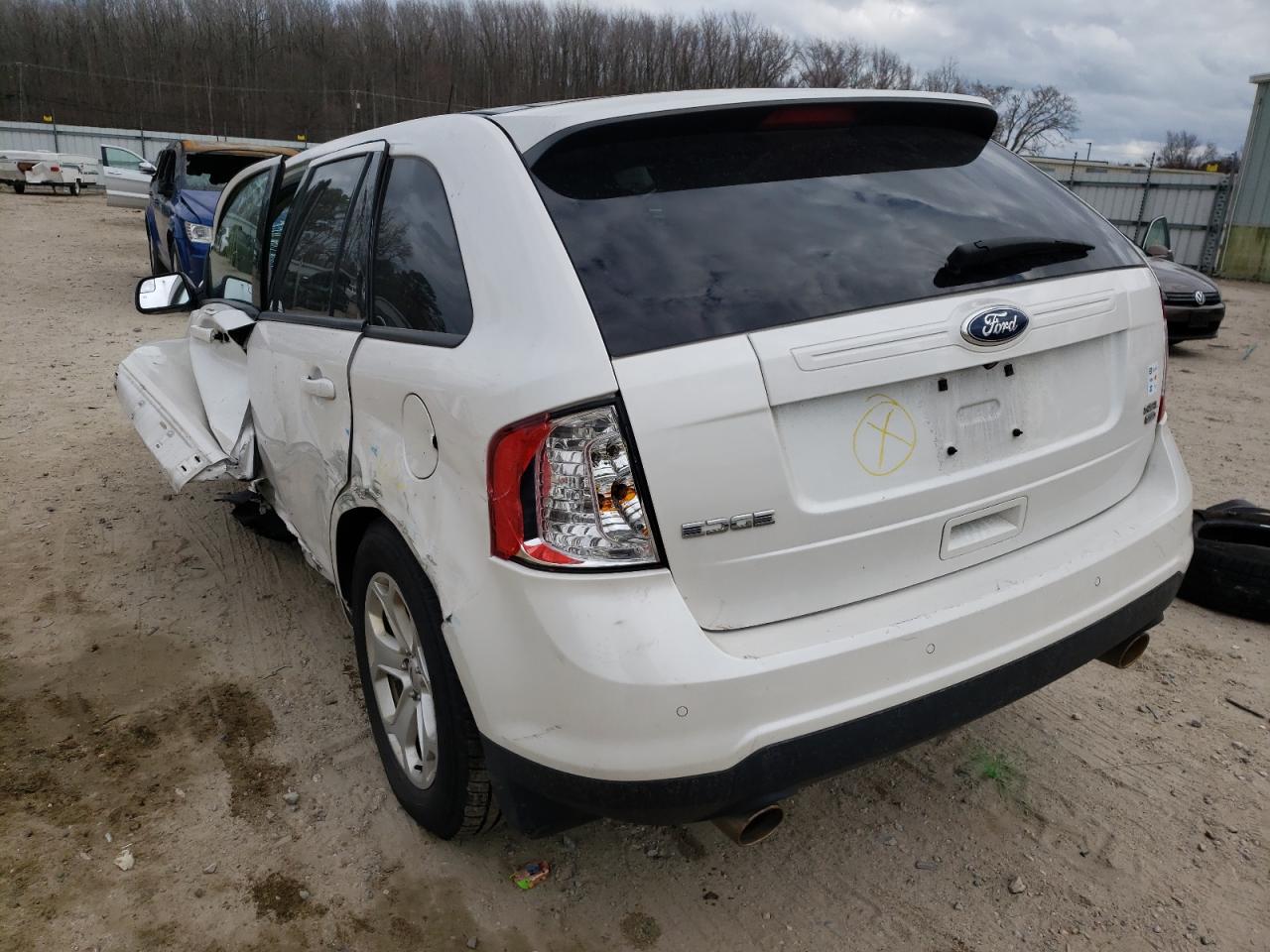 Photo 3 from auction – 2014 FORD EDGE with VIN 2FMDK4JC9EBB33952