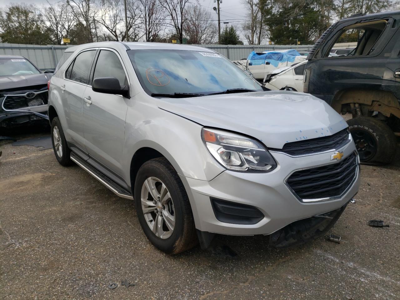 Photo 1 from auction – 2017 CHEVROLET EQUINOX LS with VIN 2GNALBEK6H6110157