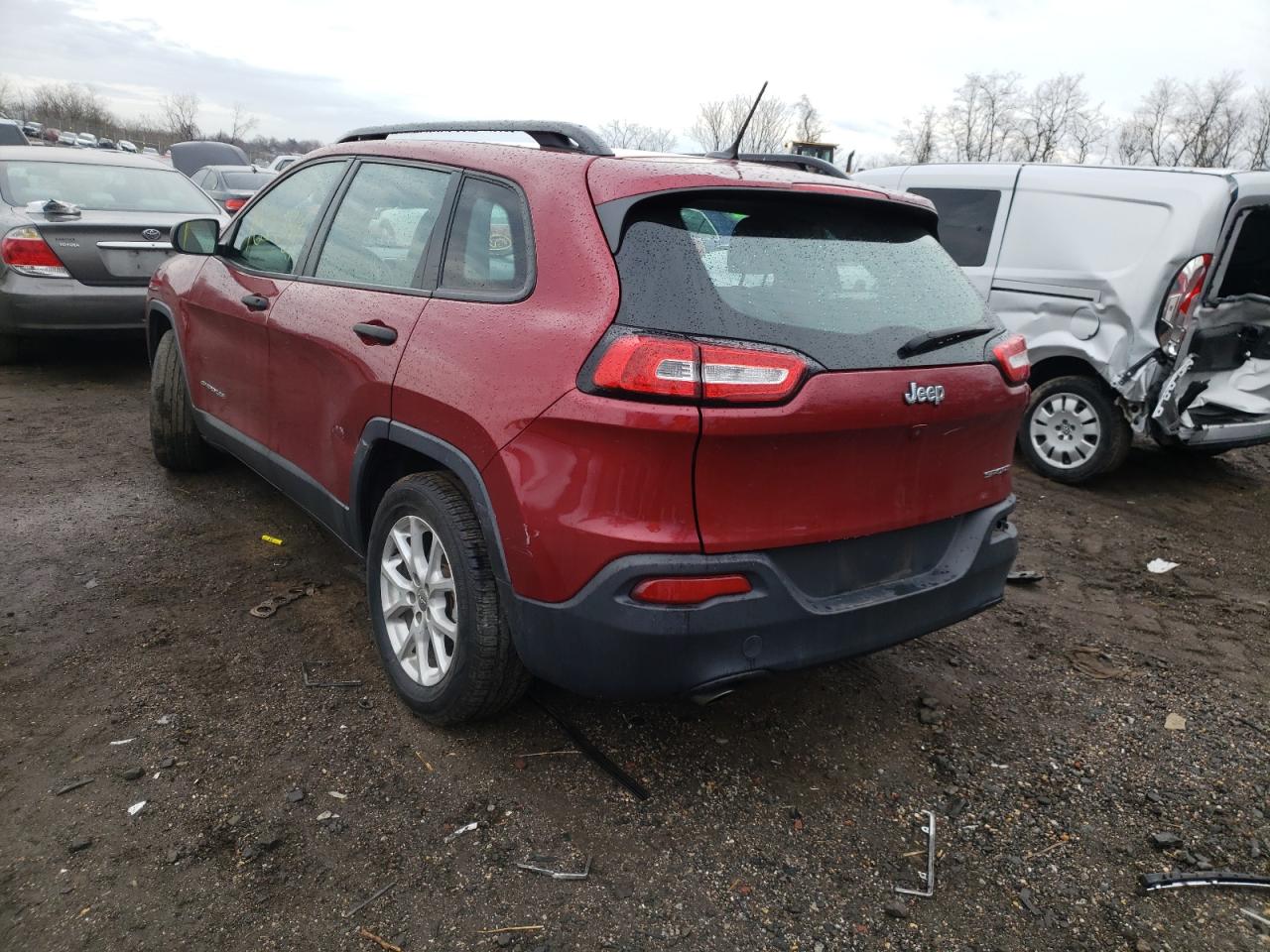 Photo 3 from auction – 2015 JEEP CHEROKEE S with VIN 1C4PJLAB4FW761598