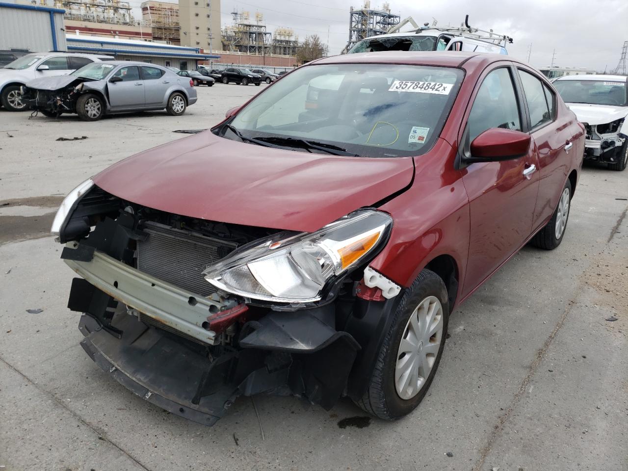 Photo 2 from auction – 2018 NISSAN VERSA S with VIN 3N1CN7AP8JL838951