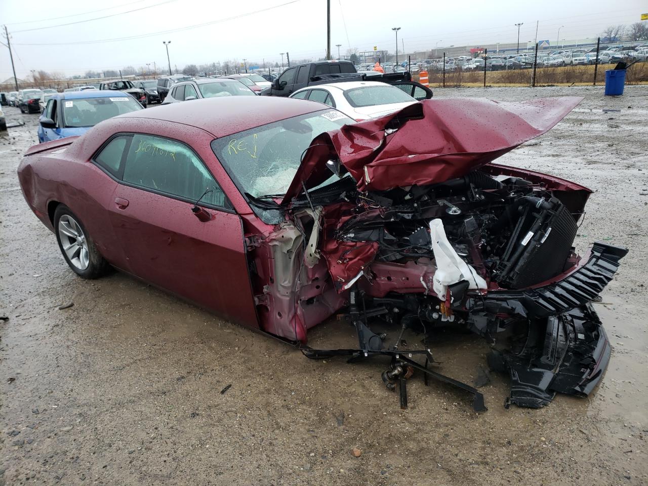 DODGE CHALLENGER 2021 with VIN 2C3CDZAG2MH623420 - Photo from auction