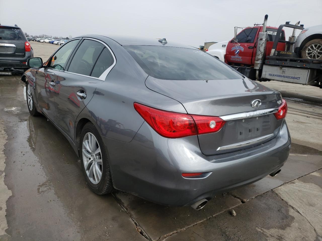 Photo 3 from auction – 2014 INFINITI Q50 BASE with VIN JN1BV7AP6EM690158