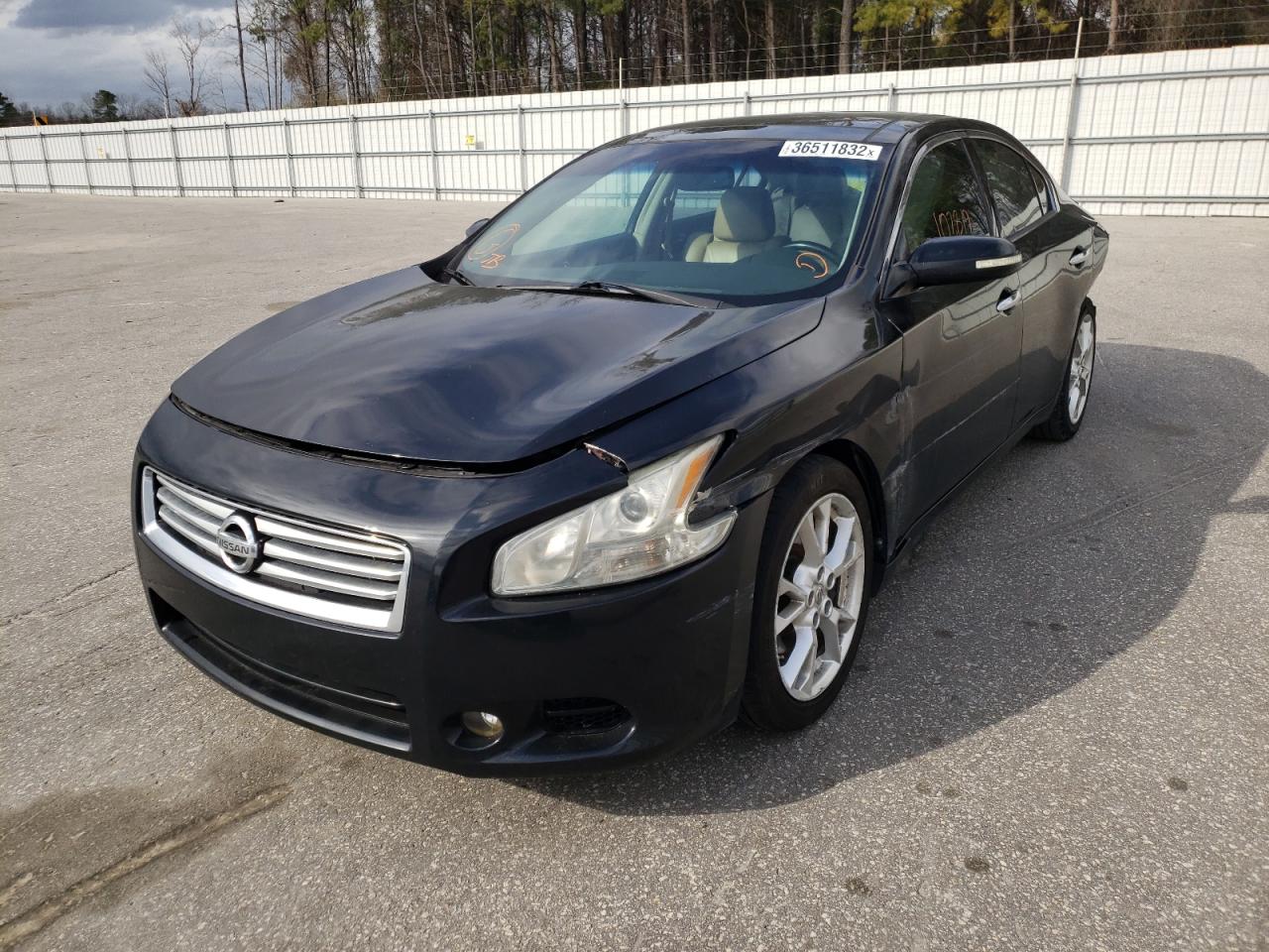 Photo 2 from auction – 2012 NISSAN MAXIMA S with VIN 1N4AA5AP5CC804488