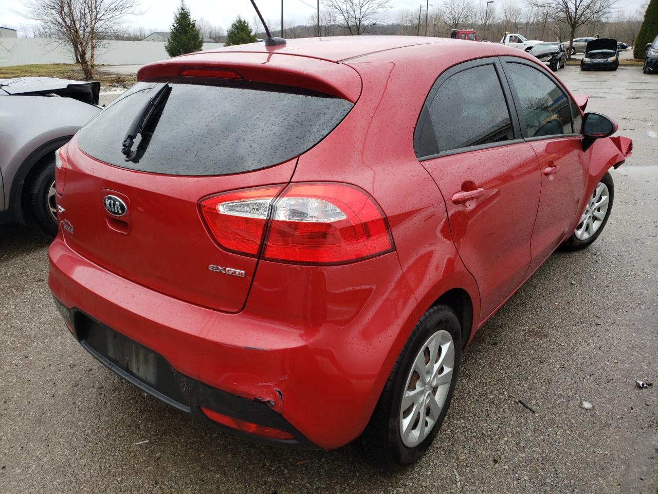 Photo 4 from auction – 2015 KIA RIO EX with VIN KNADN5A30F6451540