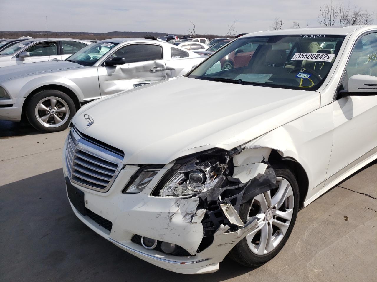 Photo 9 from auction – 2011 MERCEDES-BENZ E 350 4MAT with VIN WDDHF8HB3BA348772
