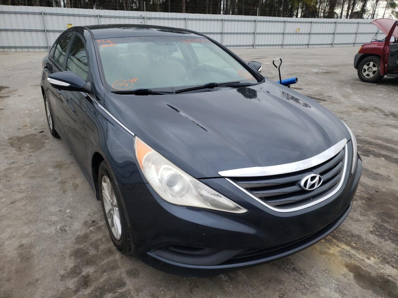 HYUNDAI SONATA GLS 2014 with VIN 5NPEB4AC0EH920303 - Photo from auction