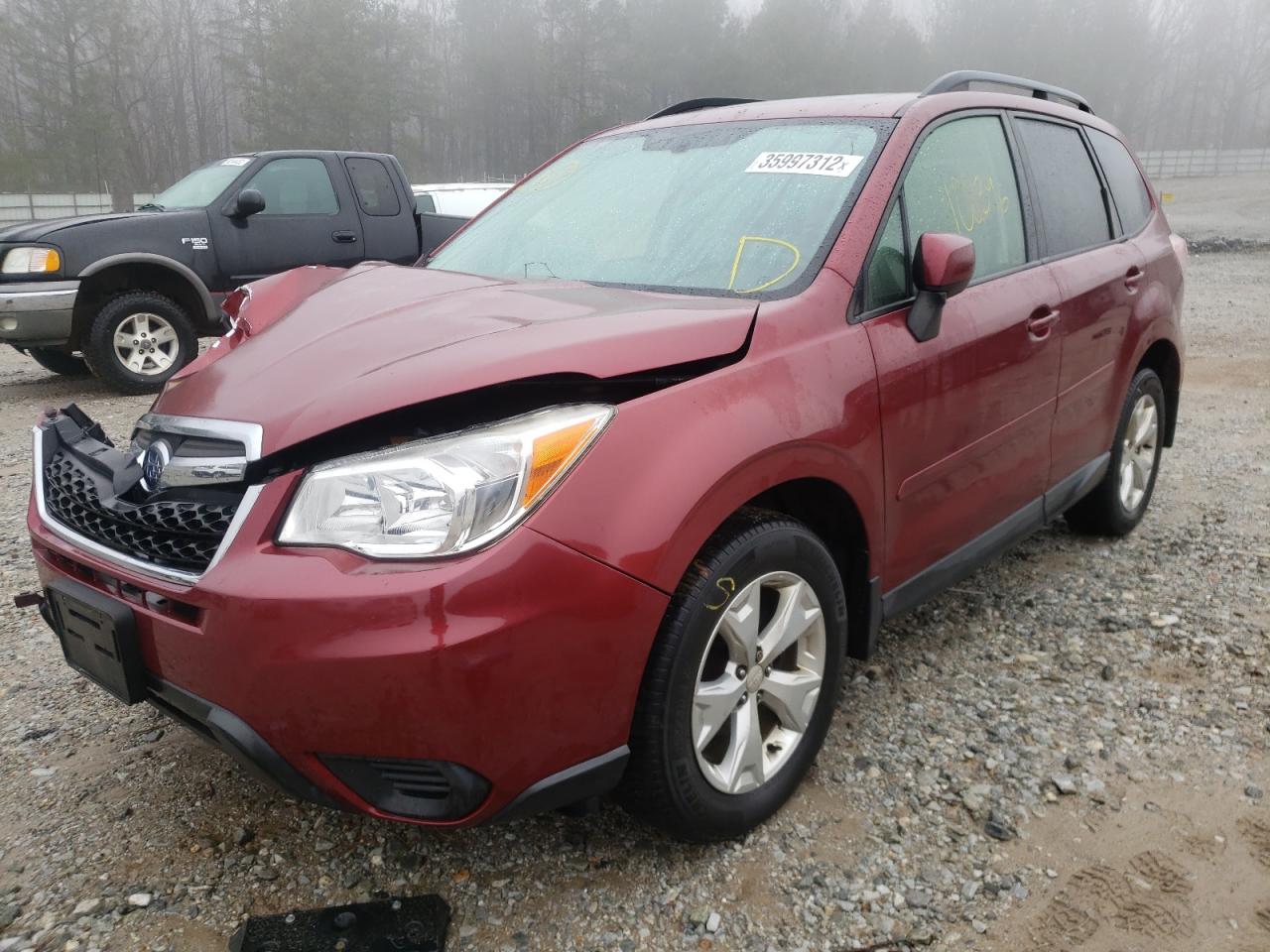 Photo 2 from auction – 2015 SUBARU FORESTER 2 with VIN JF2SJADC9FH477344