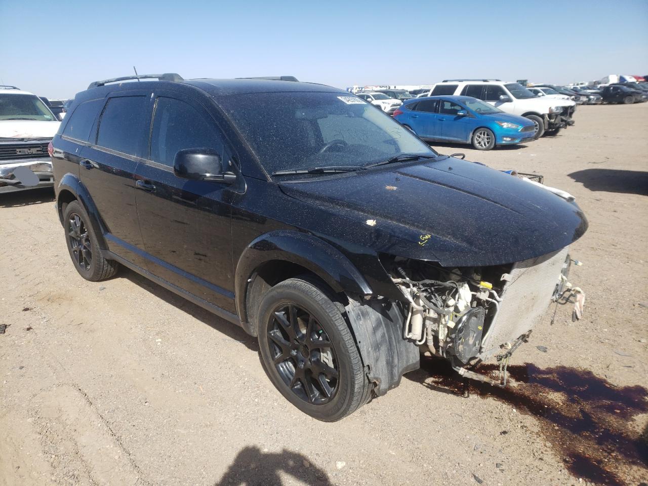 DODGE JOURNEY SX 2017 with VIN 3C4PDCBB8HT644038 - Photo from auction