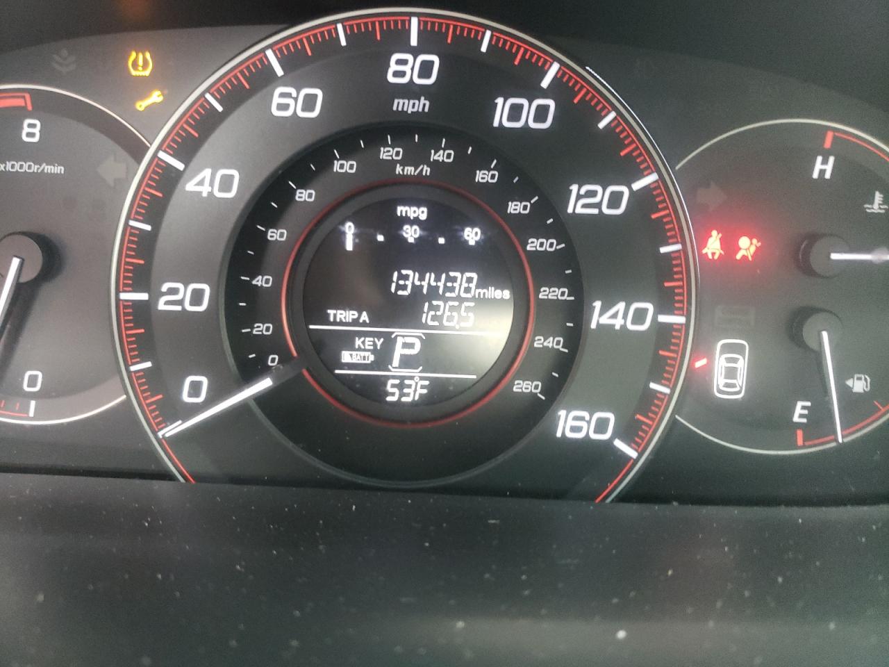 Photo 8 from auction – 2013 HONDA ACCORD EXL with VIN 1HGCT2B82DA012686
