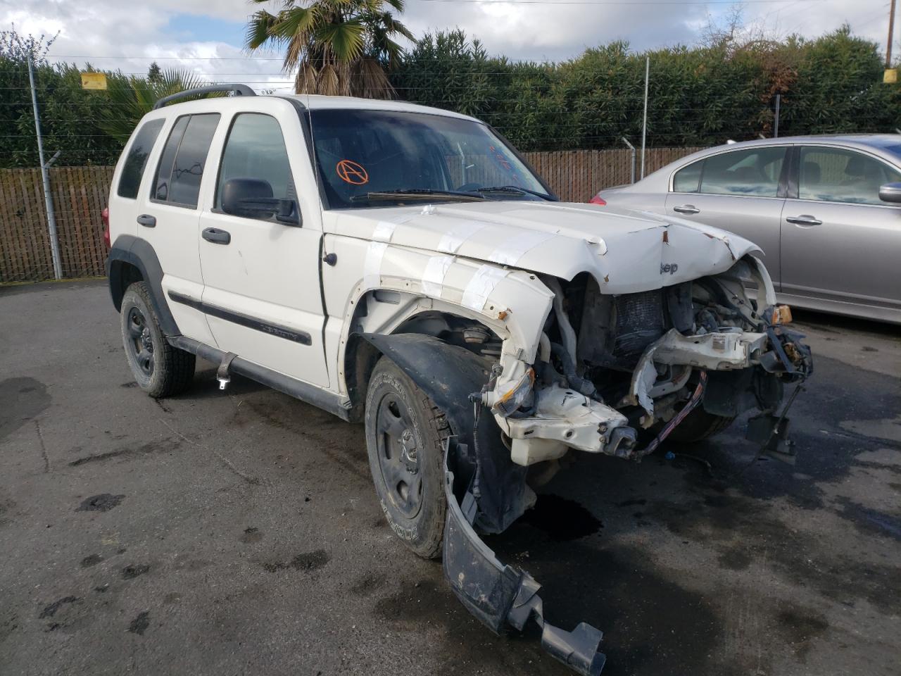 Photo 1 from auction – 2005 JEEP LIBERTY SP with VIN 1J4GL48K45W588034