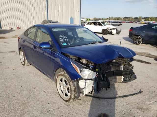 HYUNDAI ACCENT SE 2019 with VIN 3KPC24A35KE062222 - Photo from auction