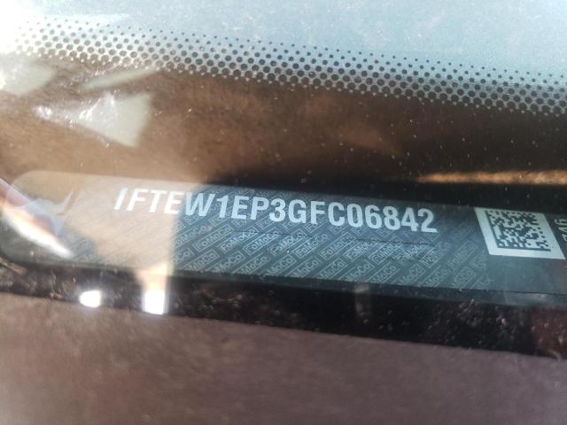Photo 10 from auction – 2016 FORD F150 SUPER with VIN 1FTEW1EP3GFC06842