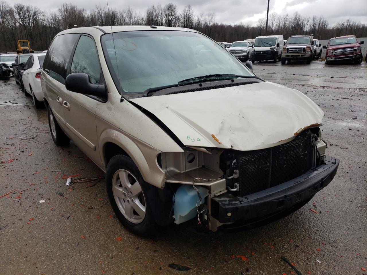 DODGE CARAVAN SX 2007 with VIN 1D4GP45R77B182872 - Photo from auction
