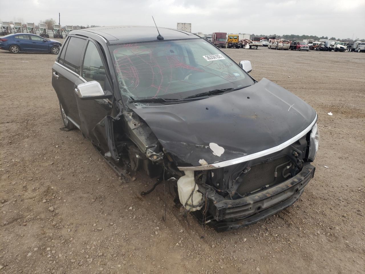 LINCOLN MKX 2009 with VIN 2LMDU68CX9BJ00626 - Photo from auction