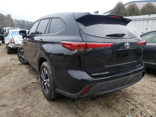 Photo 3 from auction – 2021 TOYOTA HIGHLANDER with VIN 5TDGZRBH7MS074434