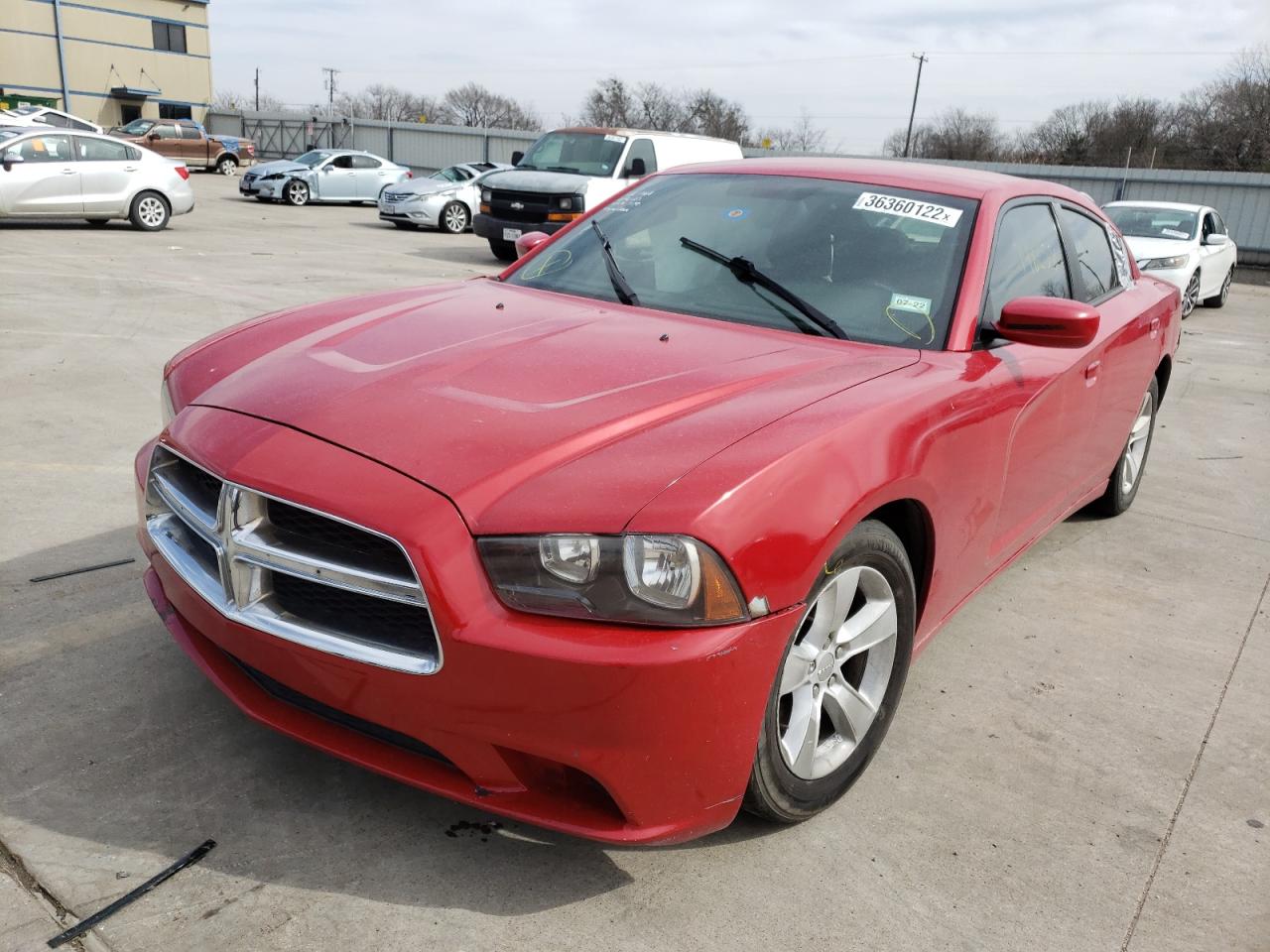 Photo 2 from auction – 2013 DODGE CHARGER SE with VIN 2C3CDXBG5DH512962