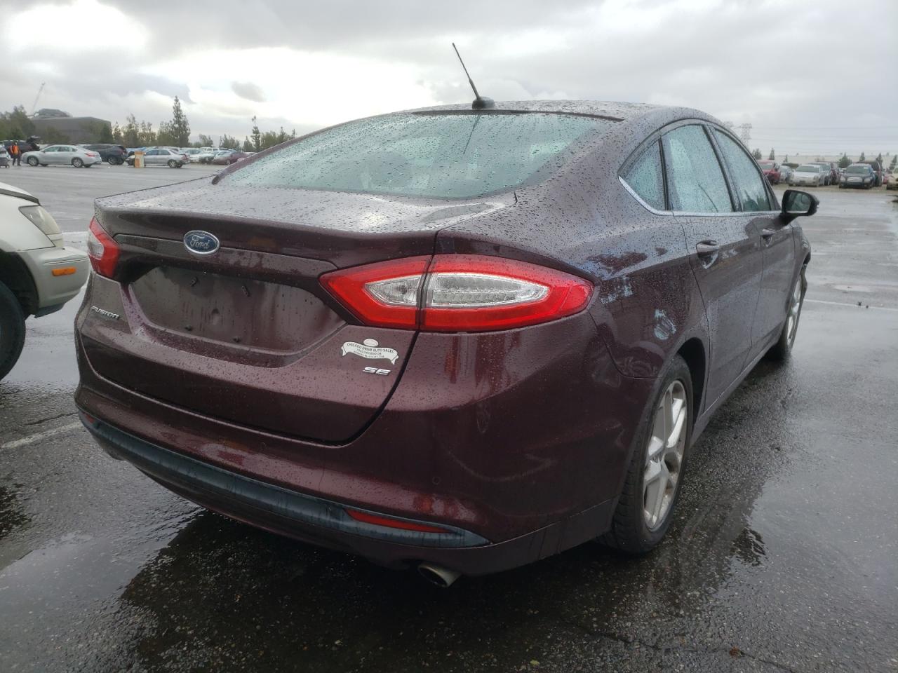 Photo 4 from auction – 2013 FORD FUSION SE with VIN 3FA6P0H74DR141124