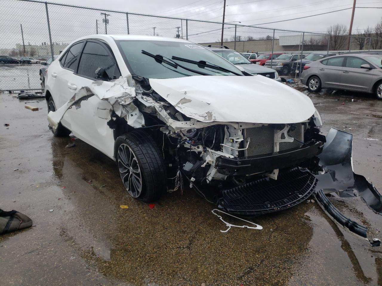 TOYOTA COROLLA L 2014 with VIN 2T1BURHE6EC054787 - Photo from auction