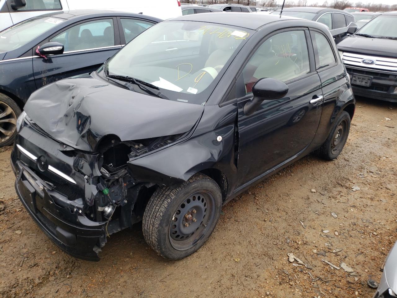 Photo 2 from auction – 2012 FIAT 500 POP with VIN 3C3CFFAR2CT365075