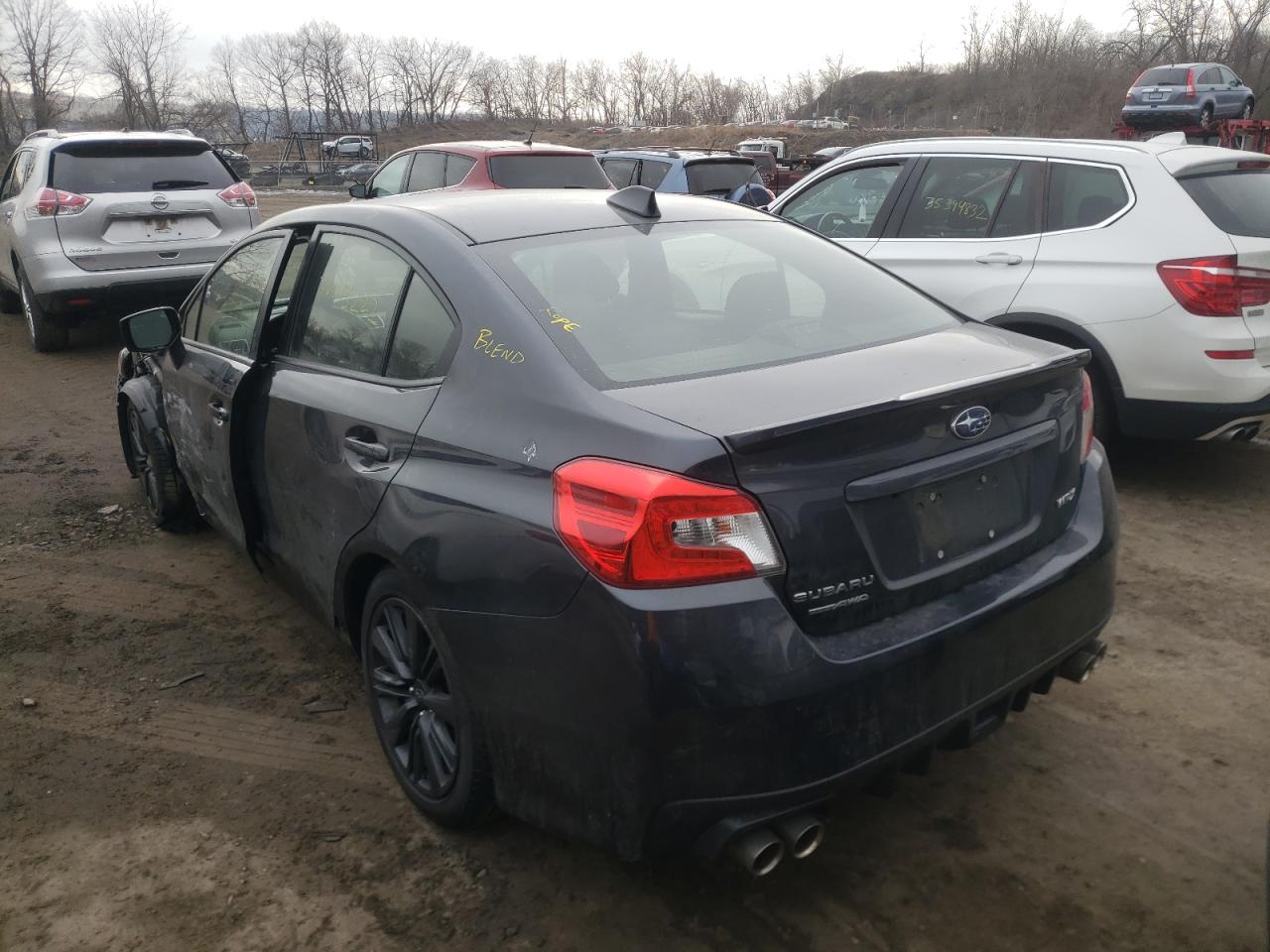 Photo 3 from auction – 2017 SUBARU WRX with VIN JF1VA1B60H9827746