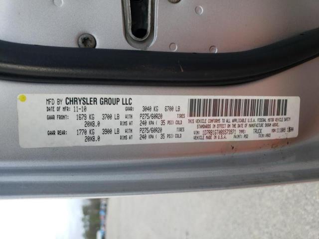 Photo 10 from auction – 2011 DODGE RAM 1500 with VIN 1D7RB1GT0BS573971