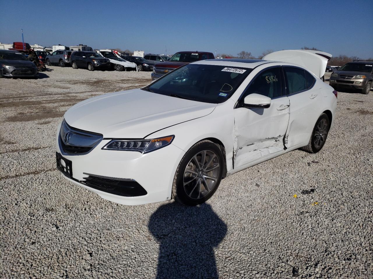 Photo 2 from auction – 2015 ACURA TLX TECH with VIN 19UUB2F5XFA021632