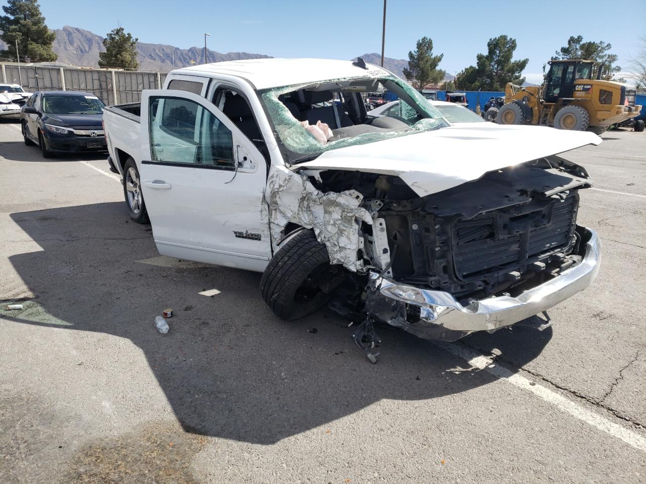 CHEVROLET SILVERADO 2017 with VIN 3GCPCREHXHG509769 - Photo from auction
