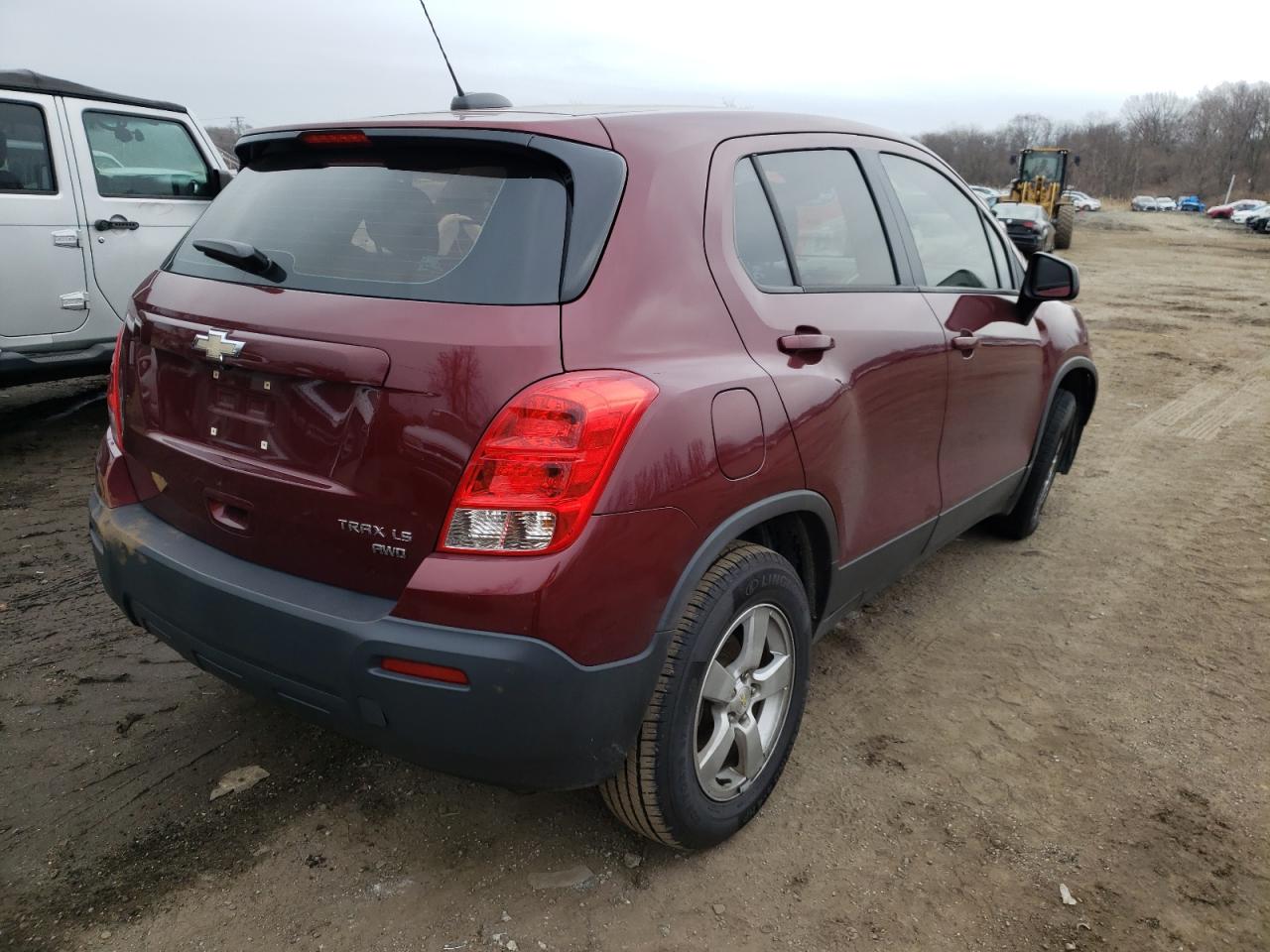 Photo 4 from auction – 2016 CHEVROLET TRAX LS with VIN 3GNCJNSB1GL159118
