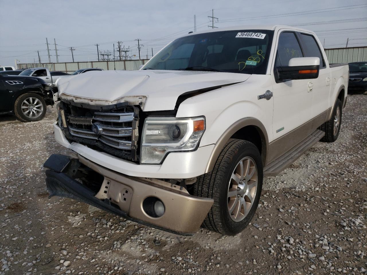 Photo 2 from auction – 2013 FORD F150 SUPER with VIN 1FTFW1CT6DKD94070