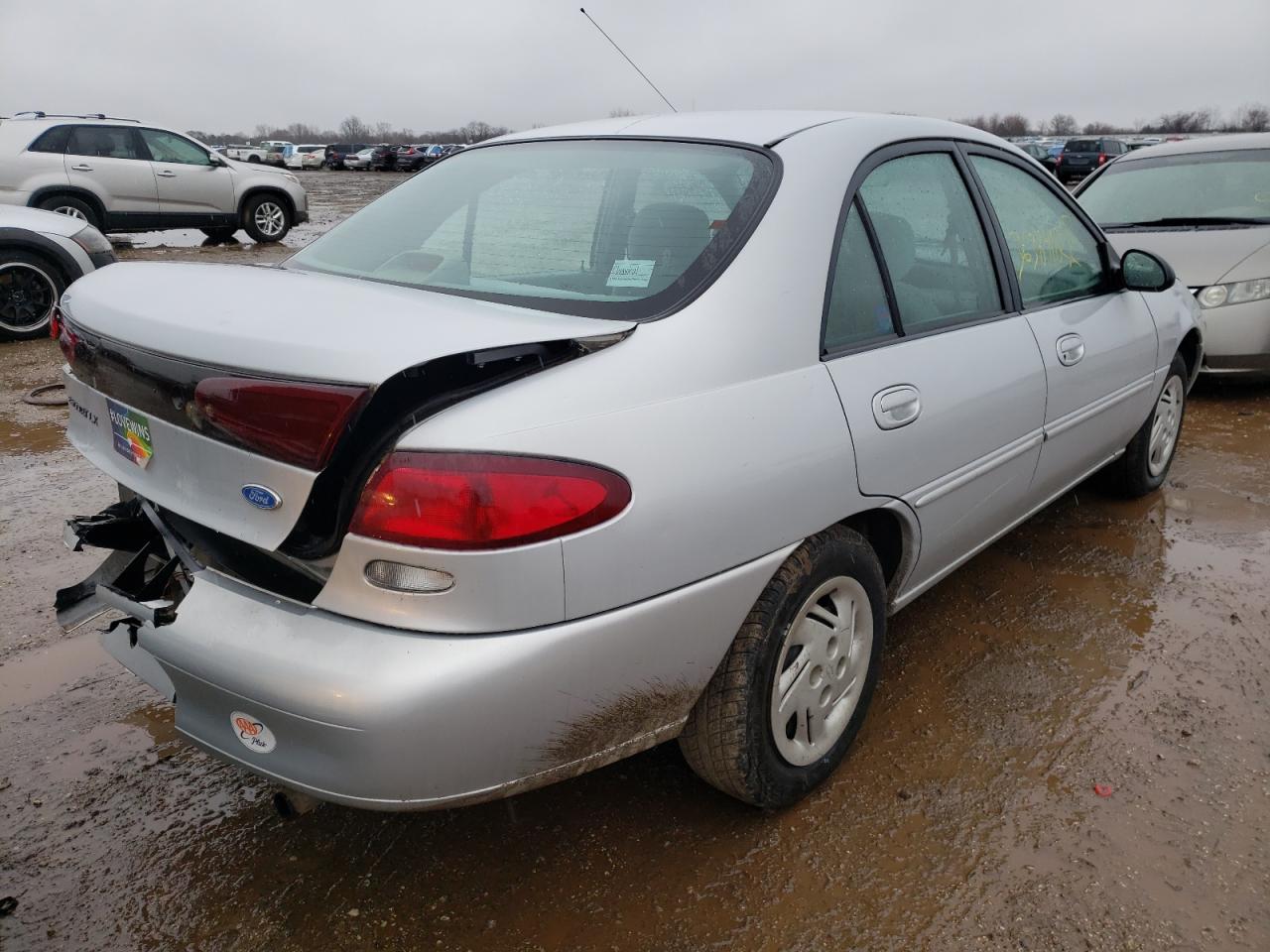 Photo 4 from auction – 1997 FORD ESCORT LX with VIN 1FALP13P3VW290770