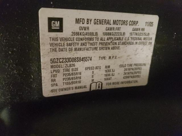 Photo 10 from auction – 2006 SATURN VUE with VIN 5GZCZ33D06S845574