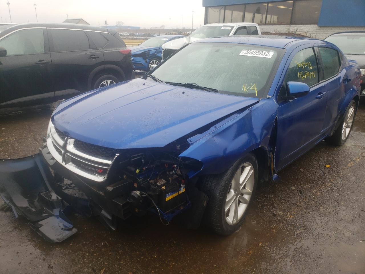Photo 2 from auction – 2012 DODGE AVENGER SX with VIN 1C3CDZEG0CN269526