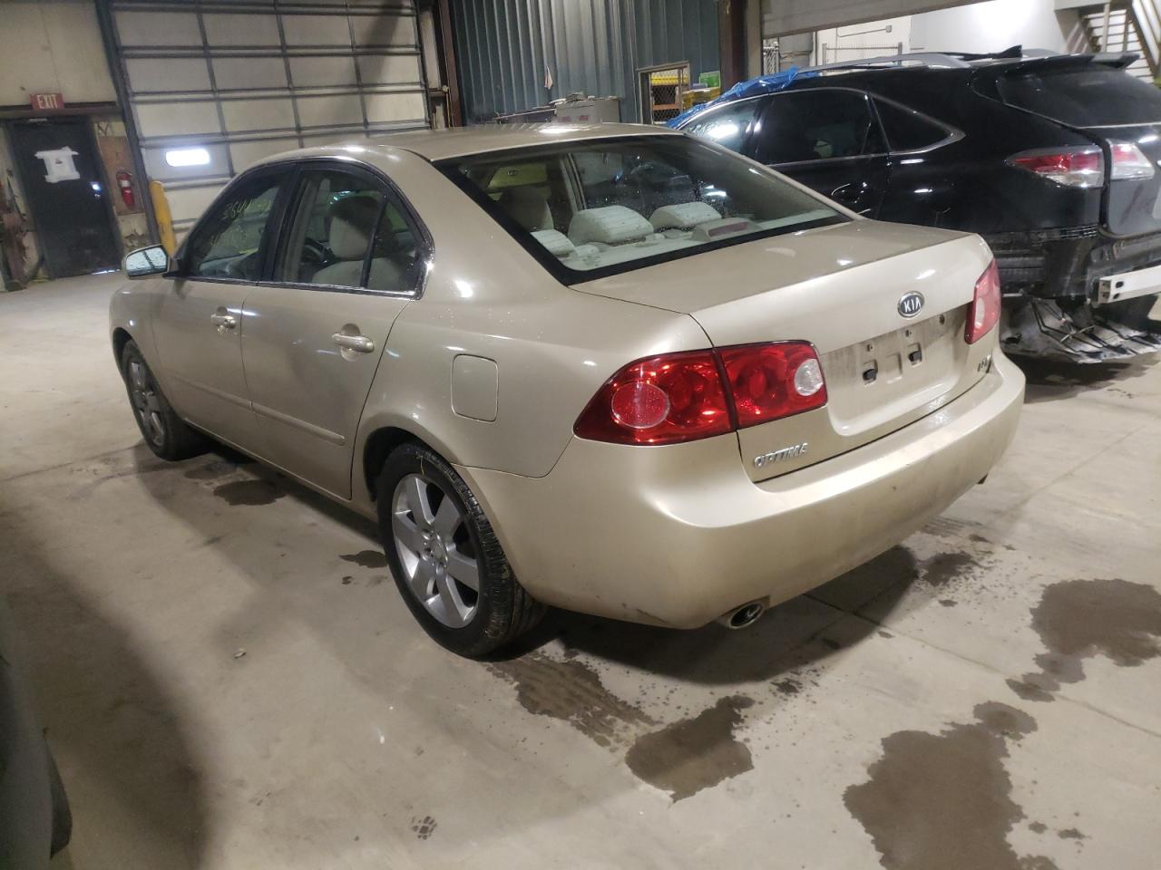 Photo 3 from auction – 2008 KIA OPTIMA LX with VIN KNAGE124985237569