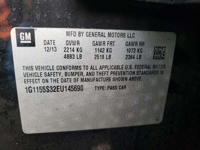 Photo 10 from auction – 2014 CHEVROLET IMPALA LTZ with VIN 1G1155S32EU145690
