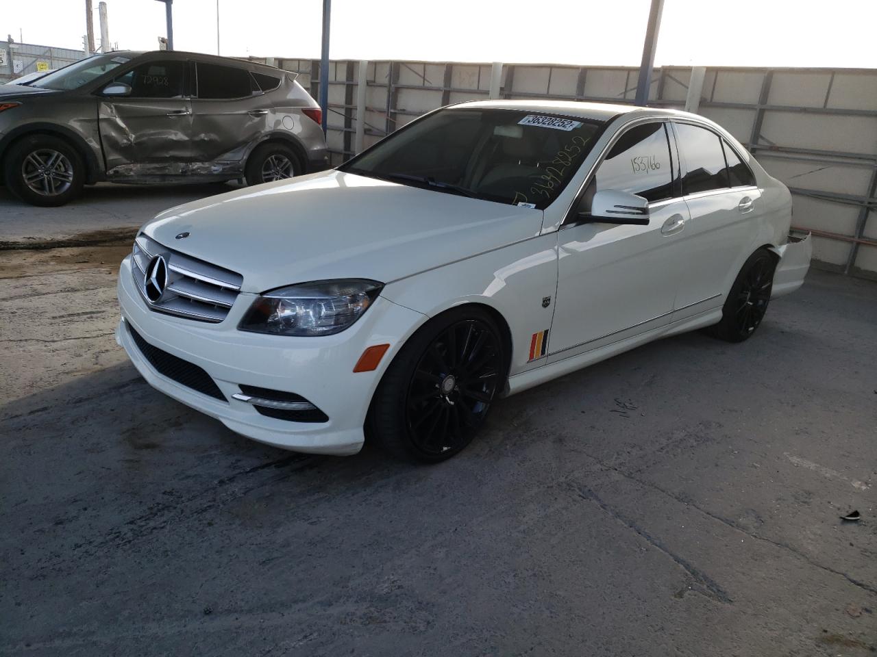 Photo 2 from auction – 2011 MERCEDES-BENZ C 300 4MAT with VIN WDDGF8BB3BR160940