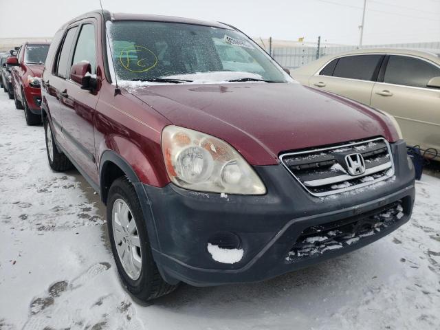 HONDA CR-V EX 2005 with VIN SHSRD78865U333545 - Photo from auction