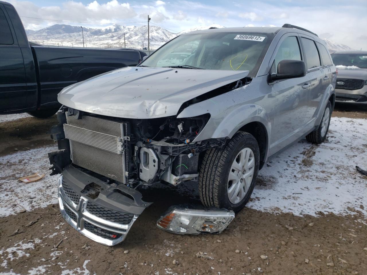 Photo 2 from auction – 2015 DODGE JOURNEY SE with VIN 3C4PDDAG5FT651397