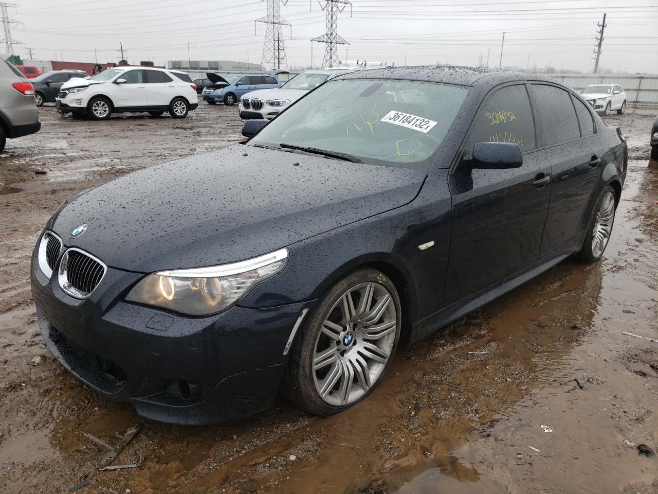 Photo 2 from auction – 2008 BMW 550 I with VIN WBANW53588CT52839