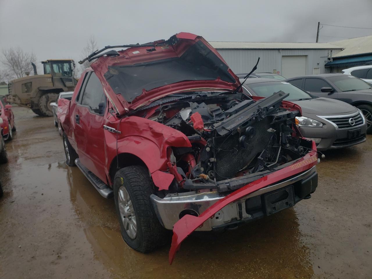 FORD F150 SUPER 2011 with VIN 1FTFX1EF3BFA04651 - Photo from auction